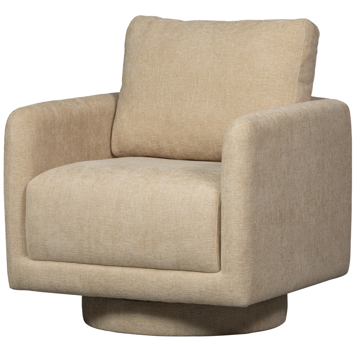 Oscar Draaifauteuil Naturel van WOOOD – Luxe comfort op maat van PureWonen. Vraag naar de beste prijs.