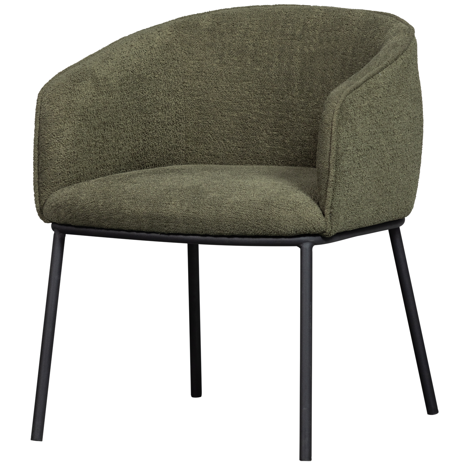 Leon Eetkamerstoel Forest Green van WOOOD – Luxe comfort op maat van PureWonen. Vraag naar de beste prijs.