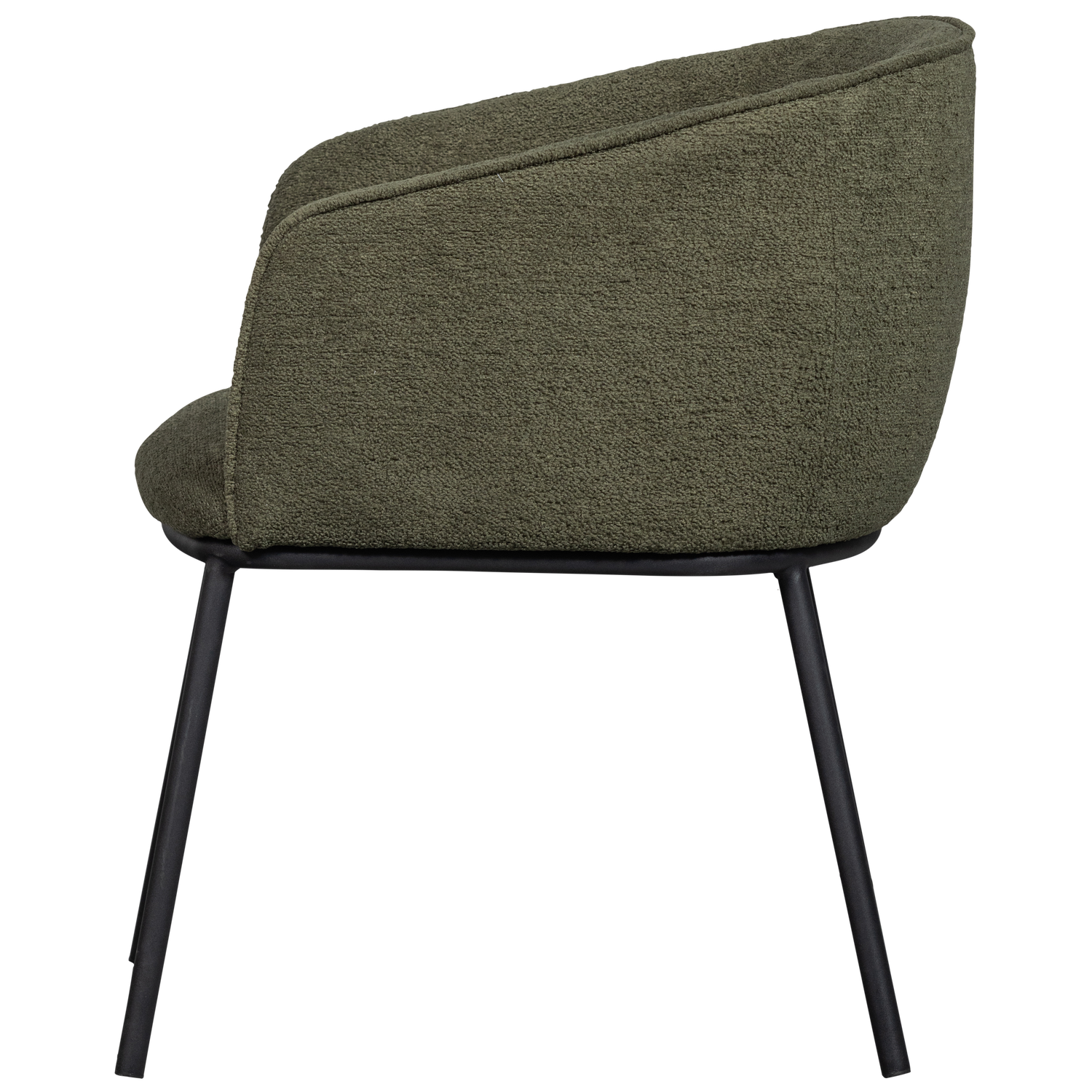 Leon Eetkamerstoel Forest Green van WOOOD – Luxe comfort op maat van PureWonen. Vraag naar de beste prijs.