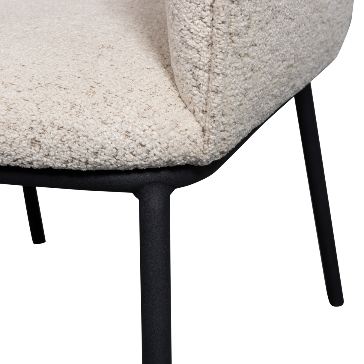Leon Eetkamerstoel Naturel Melange van WOOOD – Luxe comfort op maat van PureWonen. Vraag naar de beste prijs.