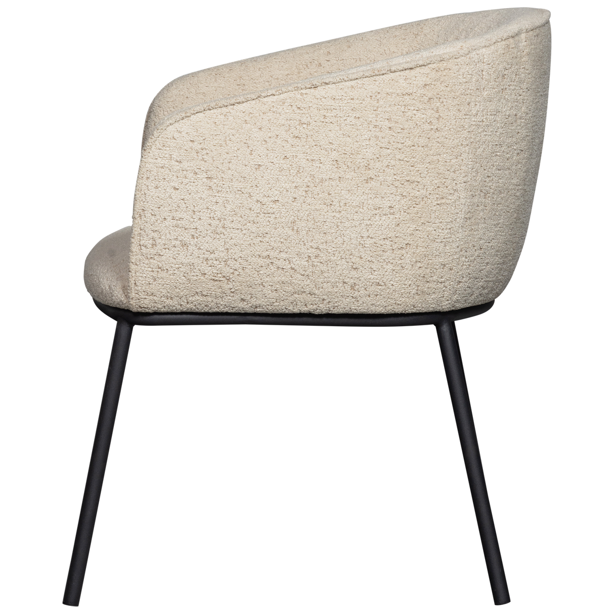 Leon Eetkamerstoel Naturel Melange van WOOOD – Luxe comfort op maat van PureWonen. Vraag naar de beste prijs.
