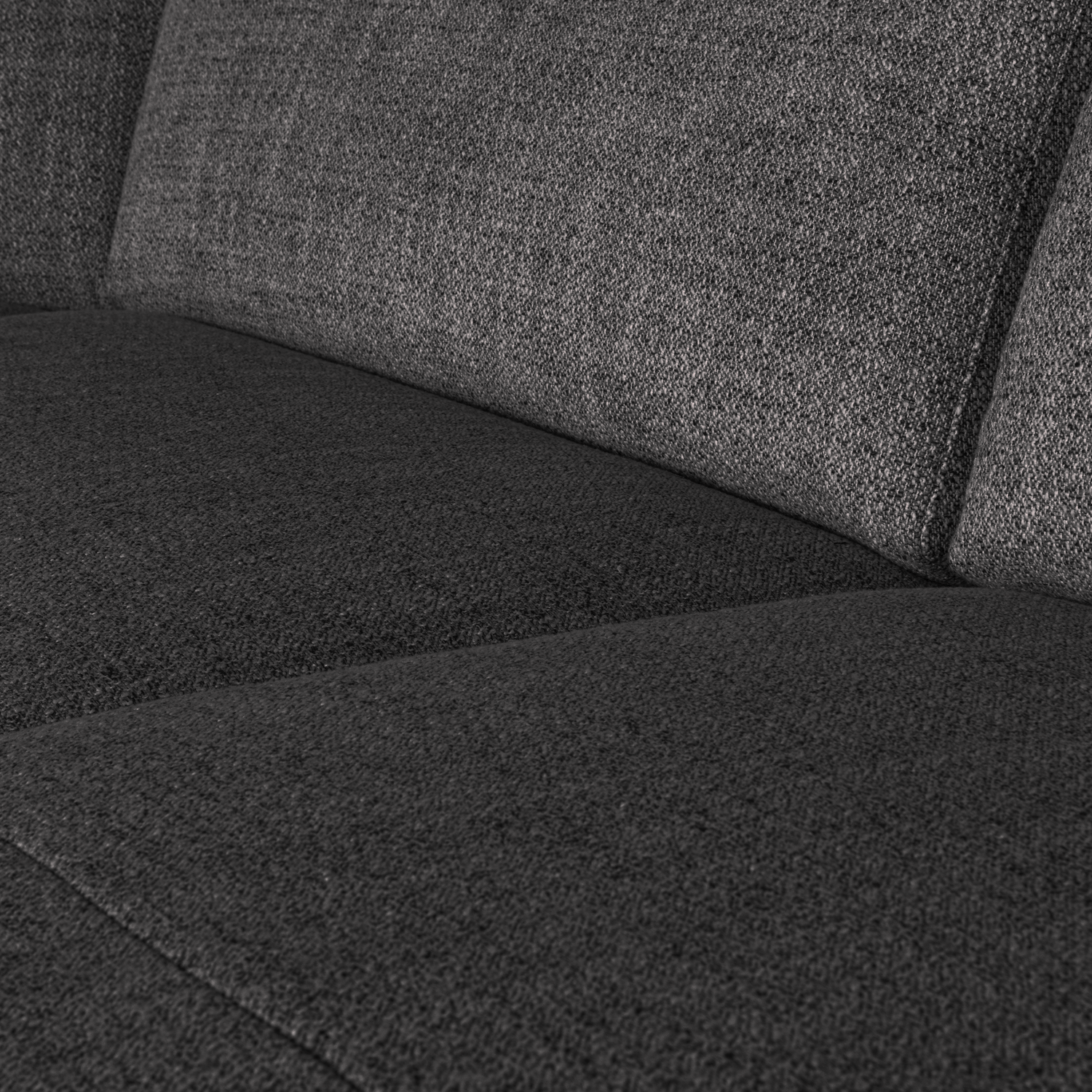 Avelon U Bank Antraciet Melange van WOOOD – Luxe comfort op maat van PureWonen. Vraag naar de beste prijs.