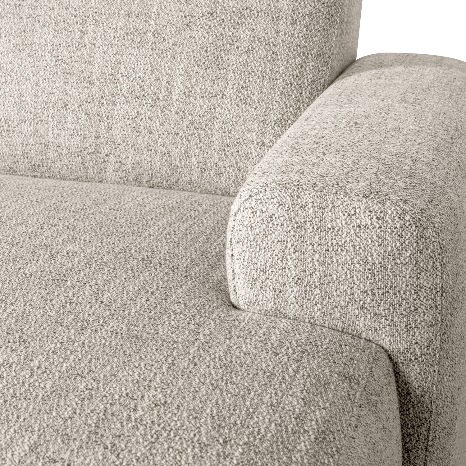 Avelon U Bank Naturel Melange van WOOOD – Luxe comfort op maat van PureWonen. Vraag naar de beste prijs.