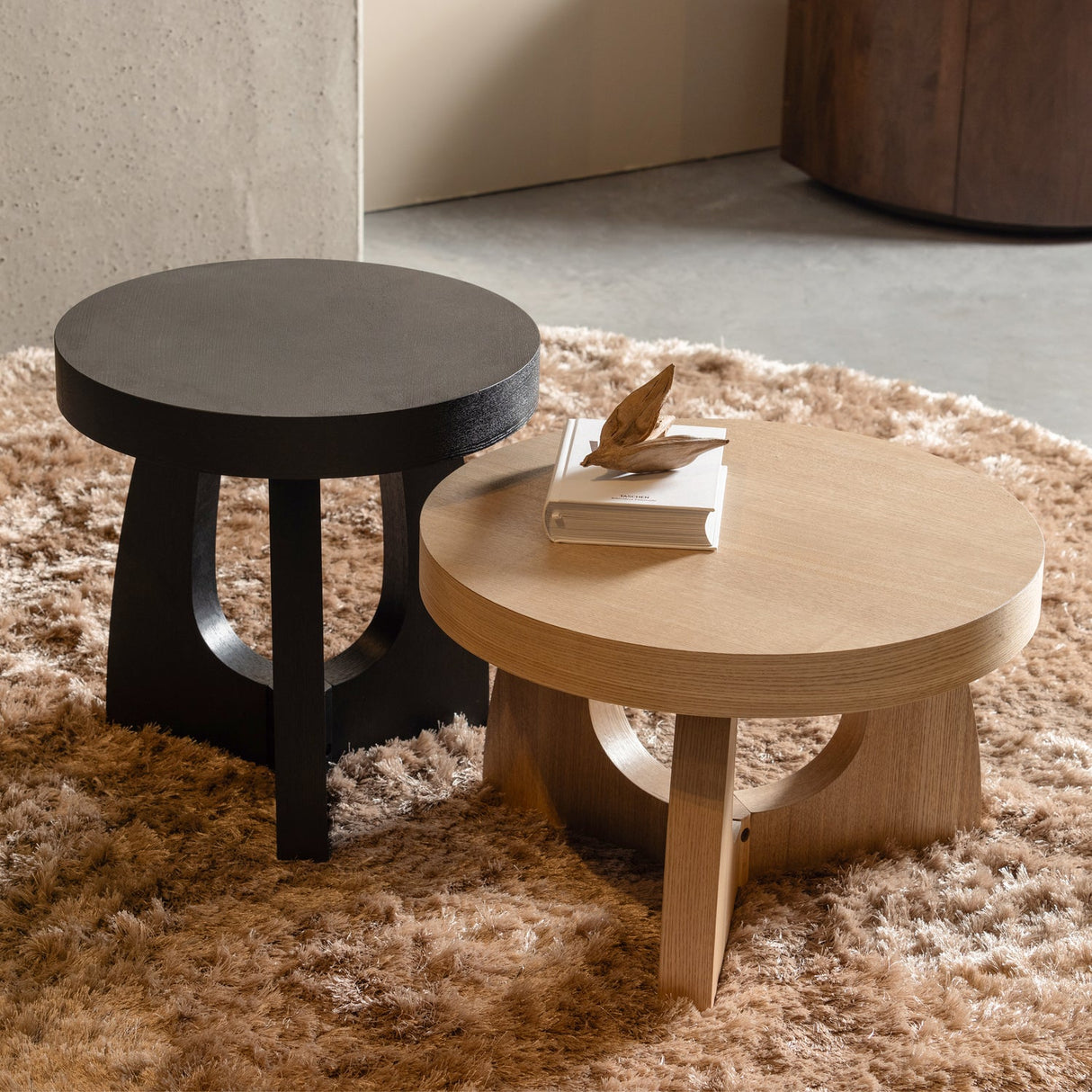 Tala Bijzettafel Mdf Fineer Zwart 45x O45 Cm van WOOOD – Luxe comfort op maat van PureWonen. Vraag naar de beste prijs.