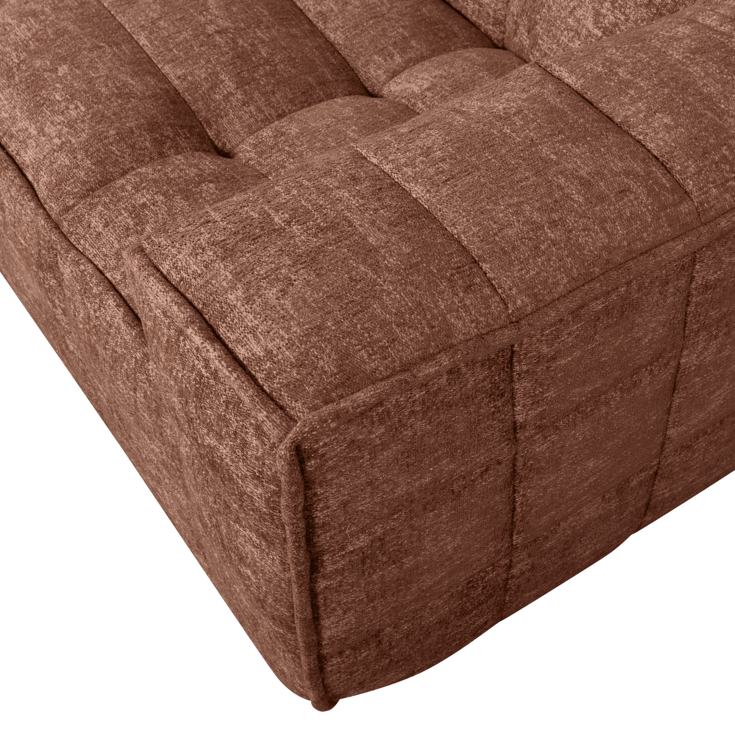 Timor 4 Zits Bank Brick Melange van WOOOD – Luxe comfort op maat van PureWonen. Vraag naar de beste prijs.