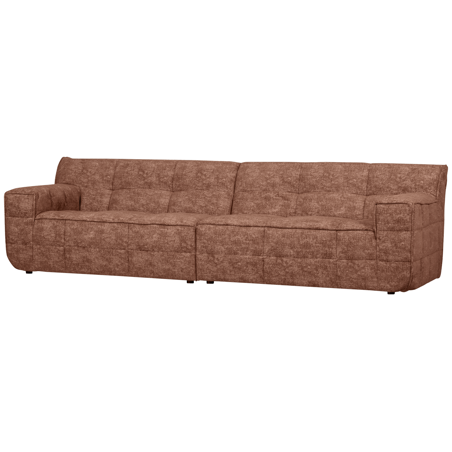 Timor 4 Zits Bank Brick Melange van WOOOD – Luxe comfort op maat van PureWonen. Vraag naar de beste prijs.