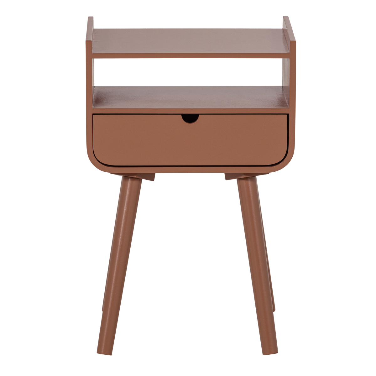 Nils Nachtkastje/Bijzettafel Hout Oudroze [Fsc]
