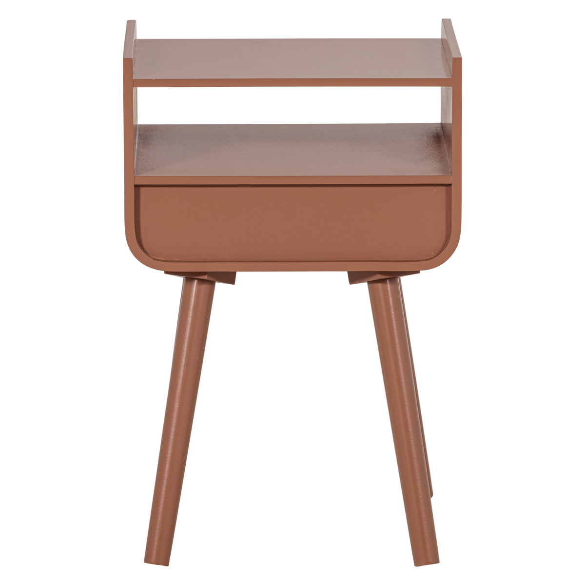Nils Nachtkastje/Bijzettafel Hout Oudroze [Fsc]