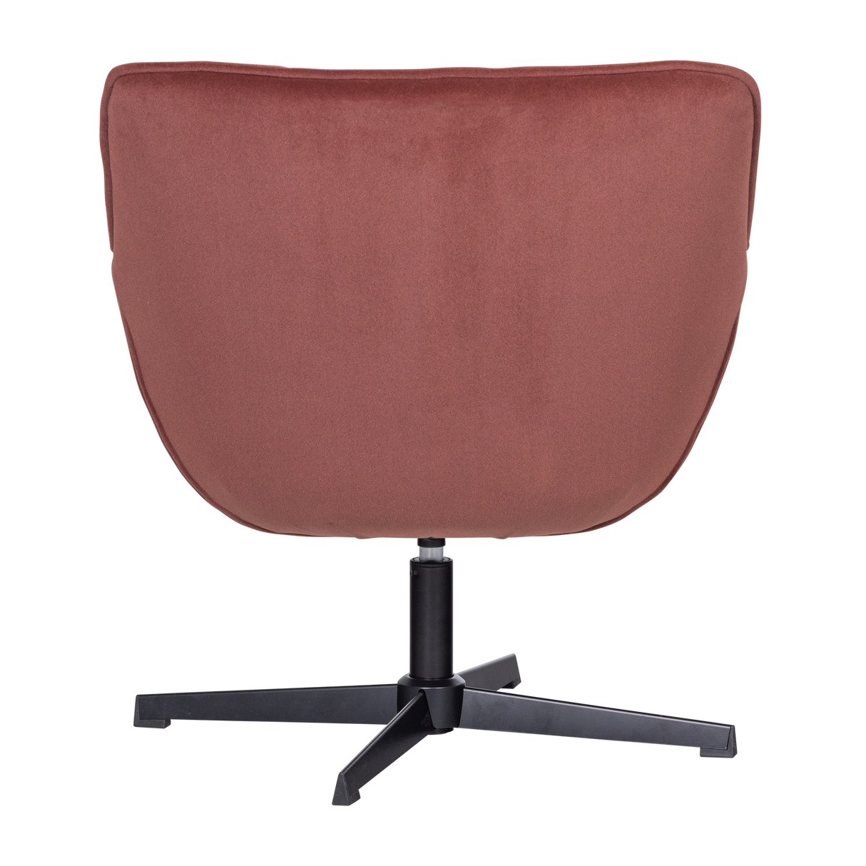 Wibo Draaifauteuil Mat Velvet Bruinrood [Fsc]