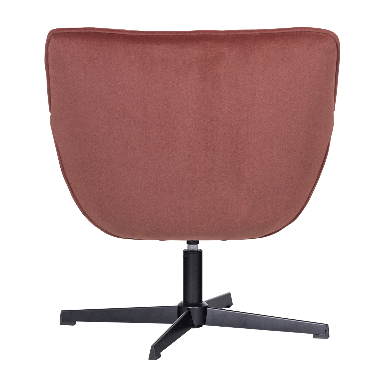 Wibo Draaifauteuil Mat Velvet Bruinrood [Fsc]