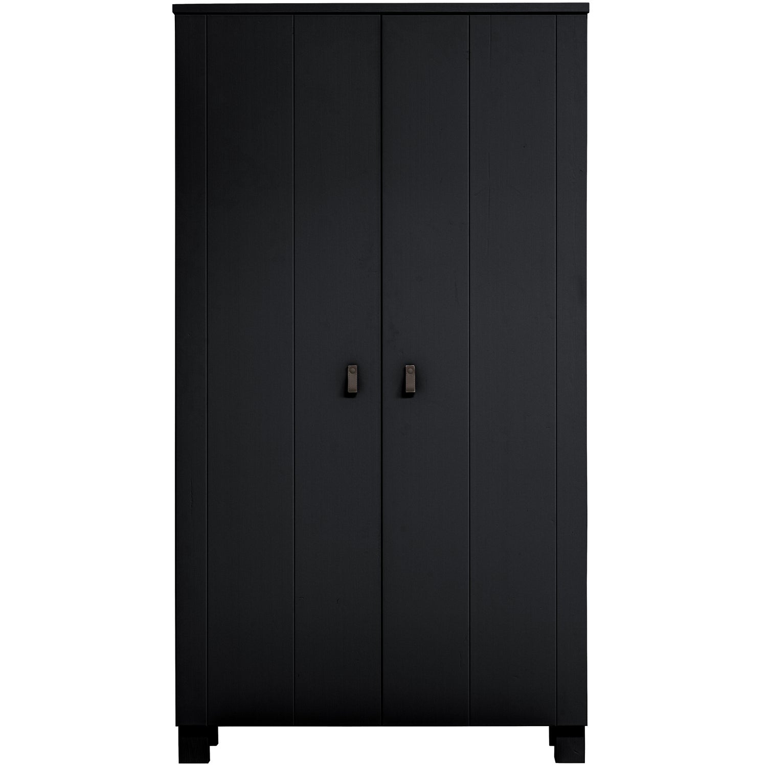 Ties Garderobekast Grenen Diepzwart [Fsc] van WOOOD – Luxe comfort op maat van PureWonen. Vraag naar de beste prijs.