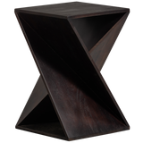 Ikem Bijzettafel Acacia Hout Donkerbruin
