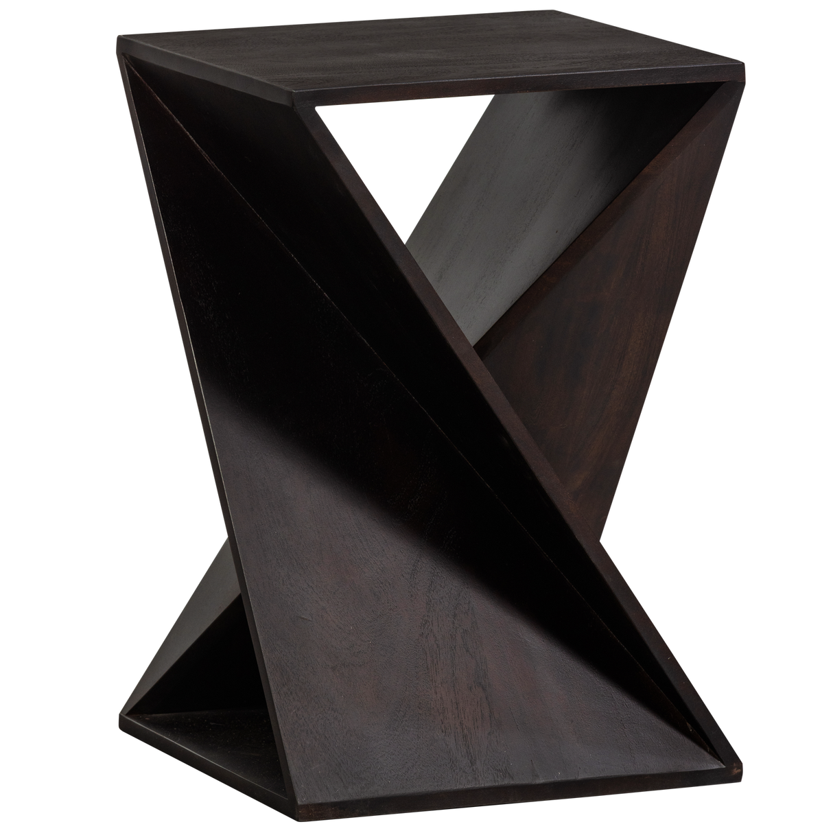 Ikem Bijzettafel Acacia Hout Donkerbruin