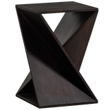 Ikem Bijzettafel Acacia Hout Donkerbruin