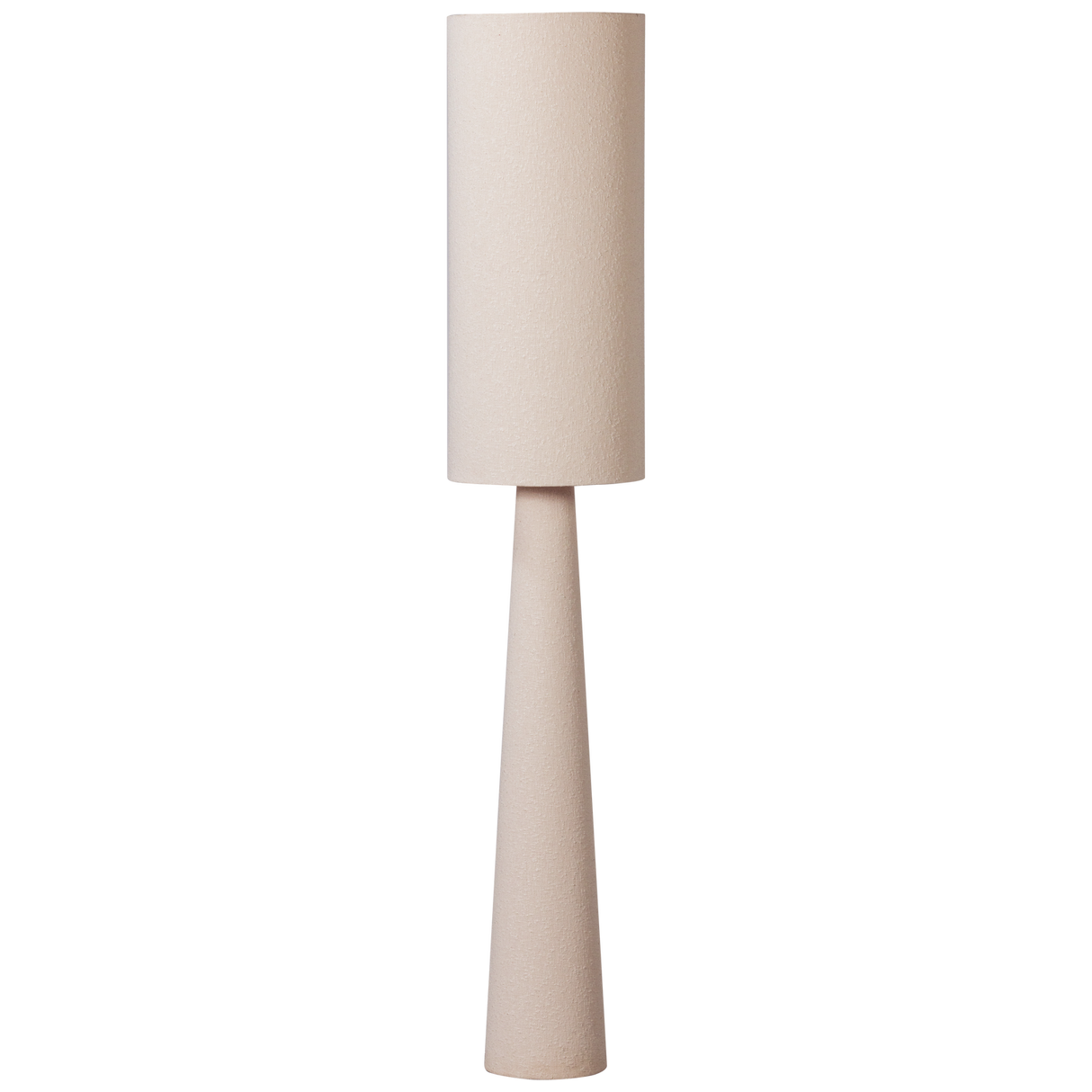 Loft Vloerlamp Xl Metaal/Boucle Naturel 187 Xo35 Cm