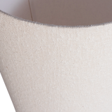 Loft Vloerlamp Xl Metaal/Boucle Naturel 187 Xo35 Cm