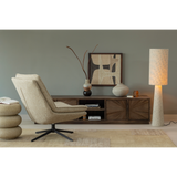 Loft Vloerlamp Xl Metaal/Boucle Naturel 187 Xo35 Cm