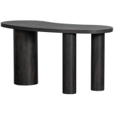 Maan Organisch Sidetable/Bureau Mdf Donkerbruin