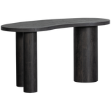 Maan Organisch Sidetable/Bureau Mdf Donkerbruin