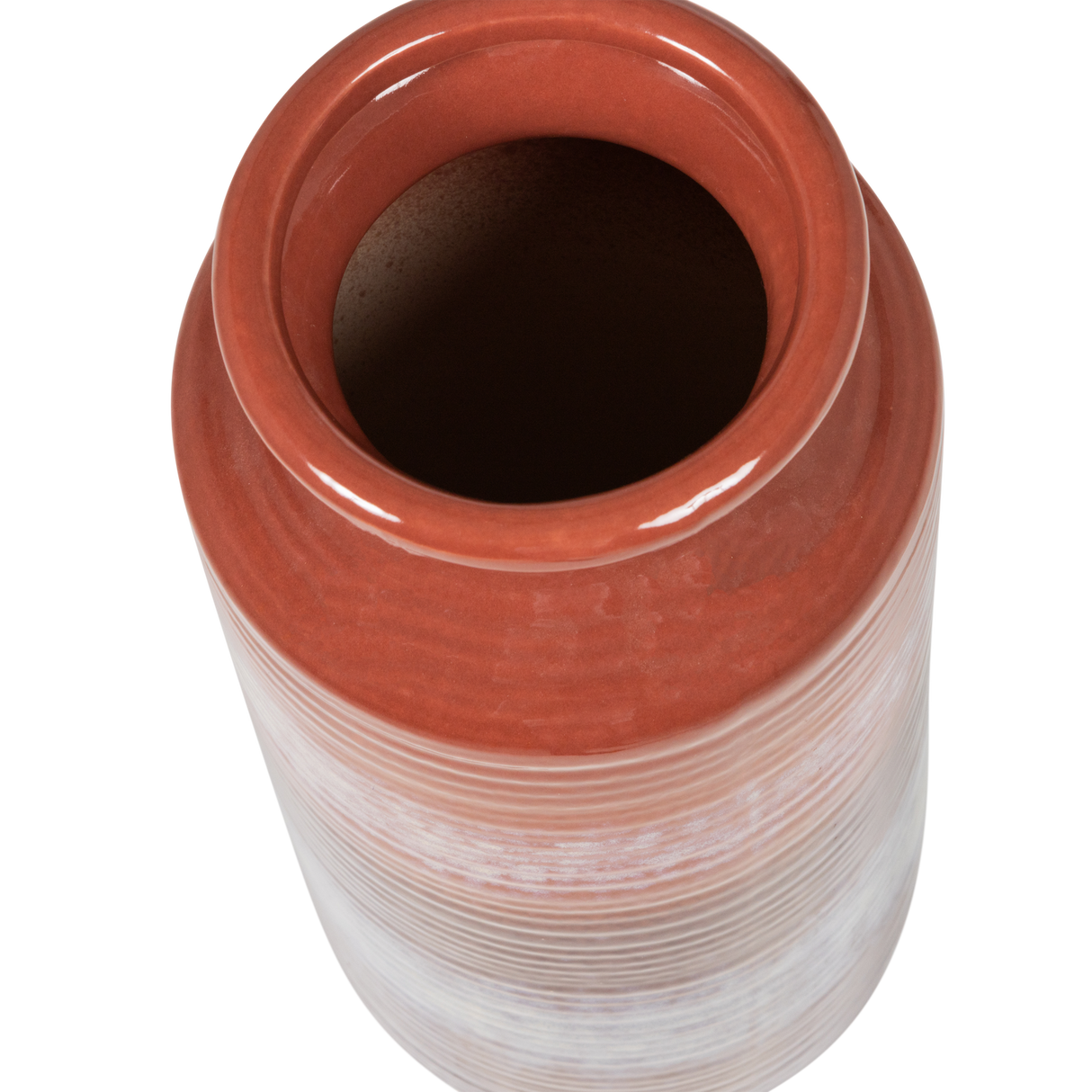 Decennia Xl Vaas Keramiek Roodpaars 38 Xo17 Cm