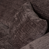 Cloud Chaise Longue Bank Links Chenille Warm Bruin