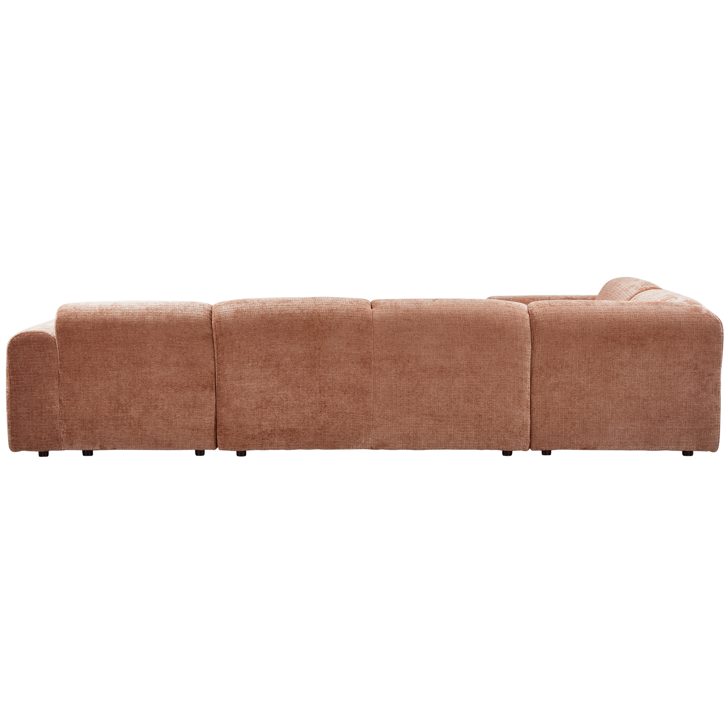 Cloud Hoekbank Links Geweven Chenille Terra