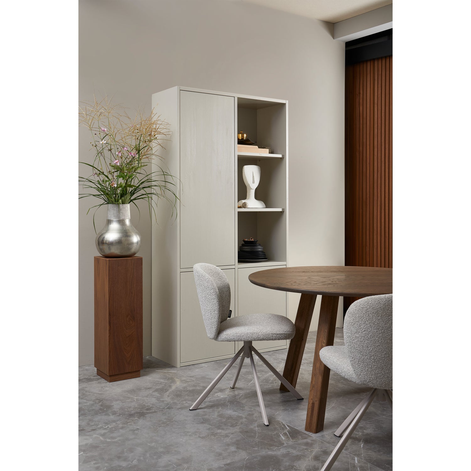 Tablo Eettafel Rond Dl O120 Cm Cashmere Brown [Fsc]