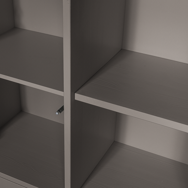 Merel Opbergkast Grenen Warmgrijs [Fsc]