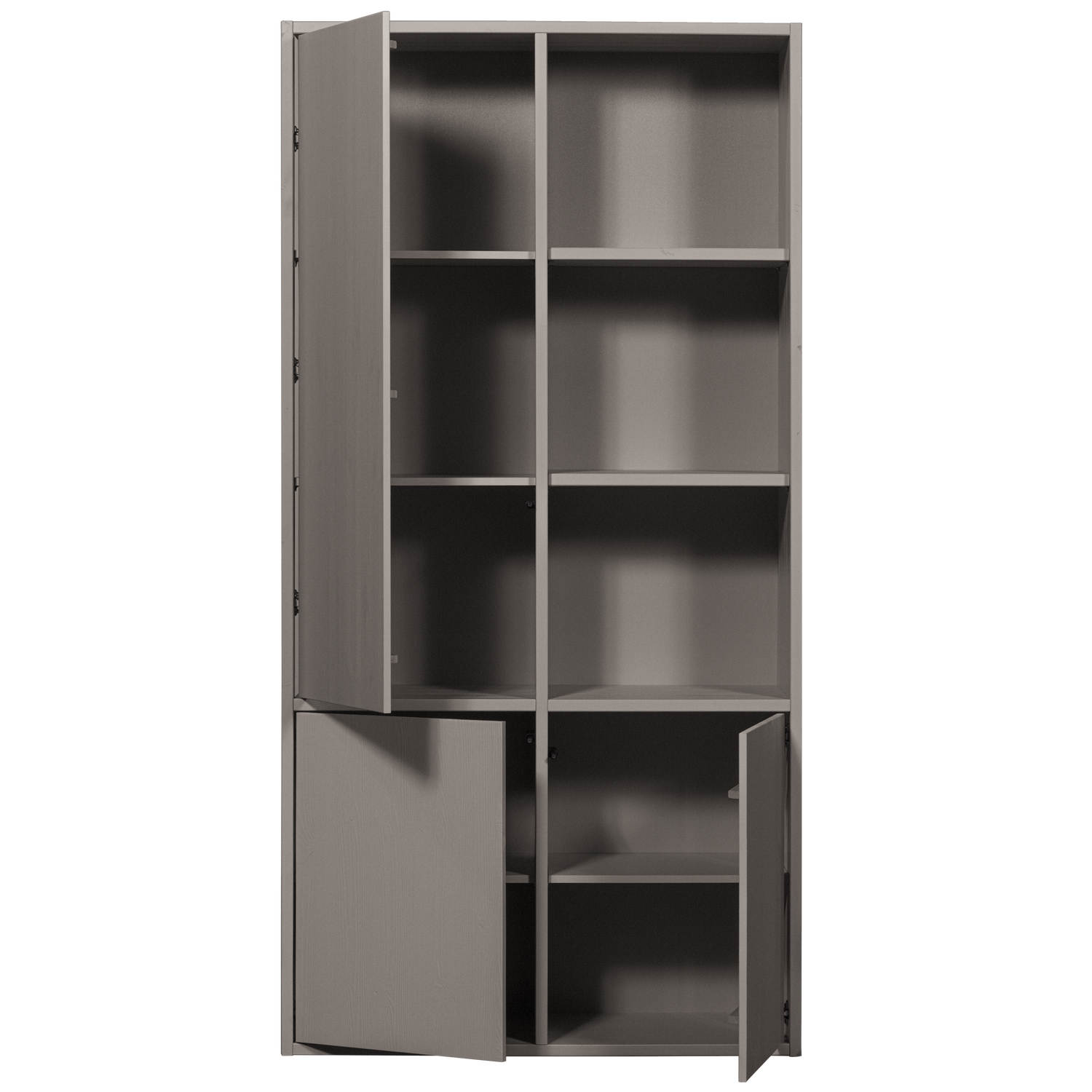 Merel Opbergkast Grenen Warmgrijs [Fsc]