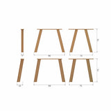 Tablo Eettafel Deens Ovaal Dl 180 X100 Cm Transparant [Fsc]