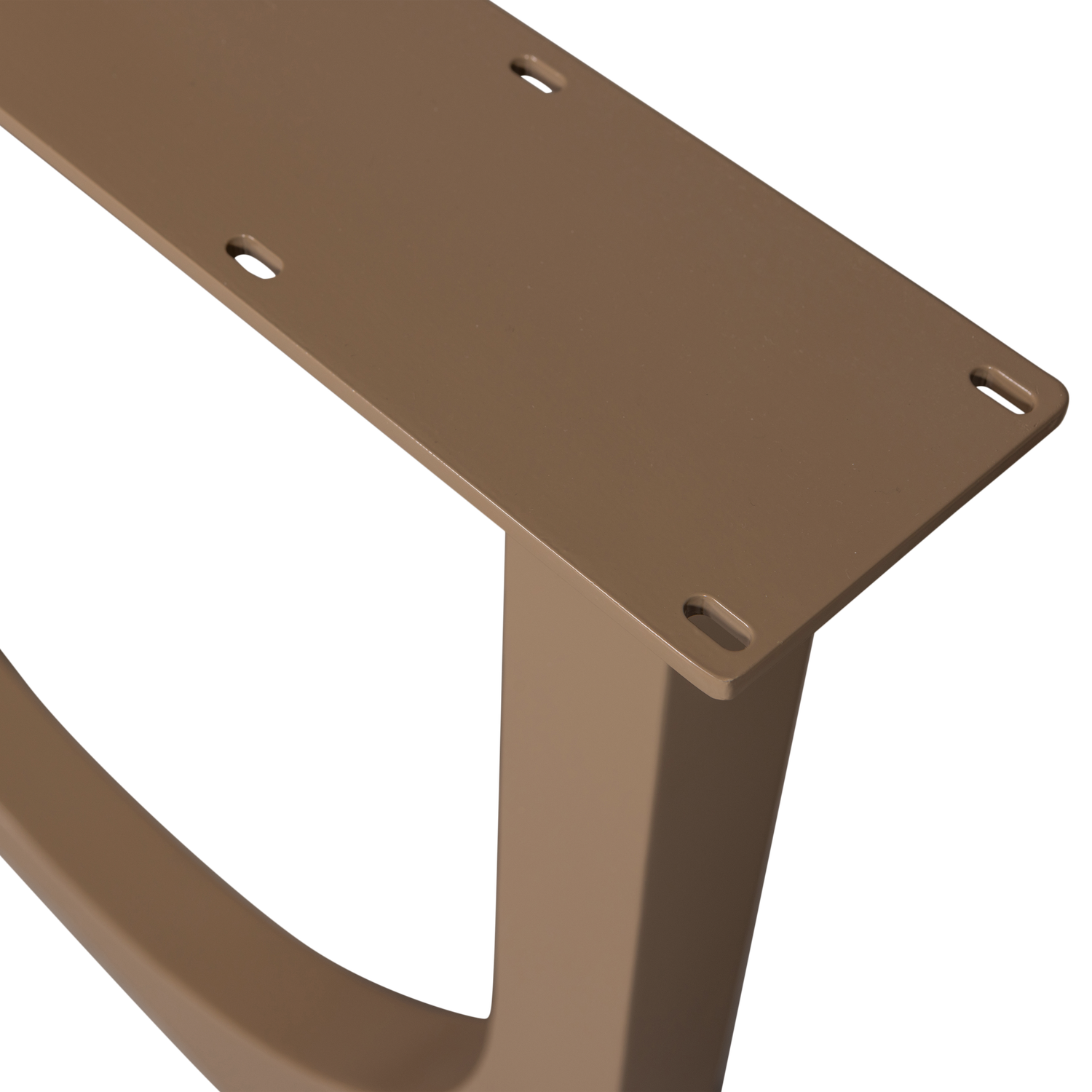 Zaandam Design Poot Metaal Donker Zand 1 Stuks