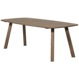 Tablo Eettafel Deens Ovaal Dl 180 X100 Cm Cashmere Brown [Fsc]