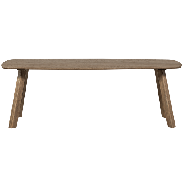 Tablo Eettafel Deens Ovaal Dl 220 X100 Cm Cashmere Brown [Fsc]