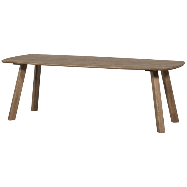 Tablo Eettafel Deens Ovaal Dl 220 X100 Cm Cashmere Brown [Fsc]