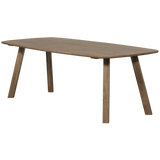 Tablo Eettafel Deens Ovaal Dl 220 X100 Cm Cashmere Brown [Fsc]