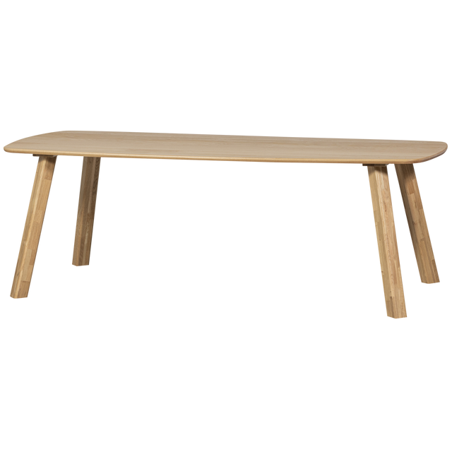 Tablo Eettafel Deens Ovaal Dl 220 X100 Cm Transparant [Fsc]