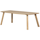 Tablo Eettafel Deens Ovaal Dl 220 X100 Cm Transparant [Fsc]