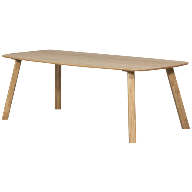Tablo Eettafel Deens Ovaal Dl 220 X100 Cm Transparant [Fsc]