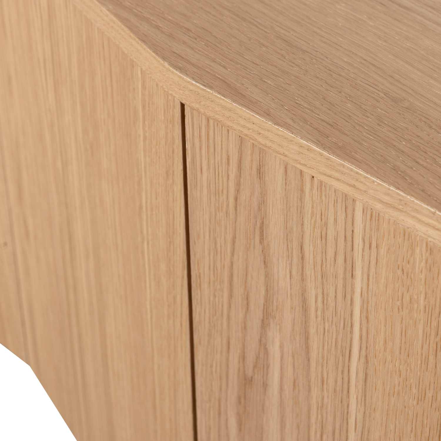 Zuma Tv Meubel 200 Cm Eiken Fineer Transparant [Fsc]