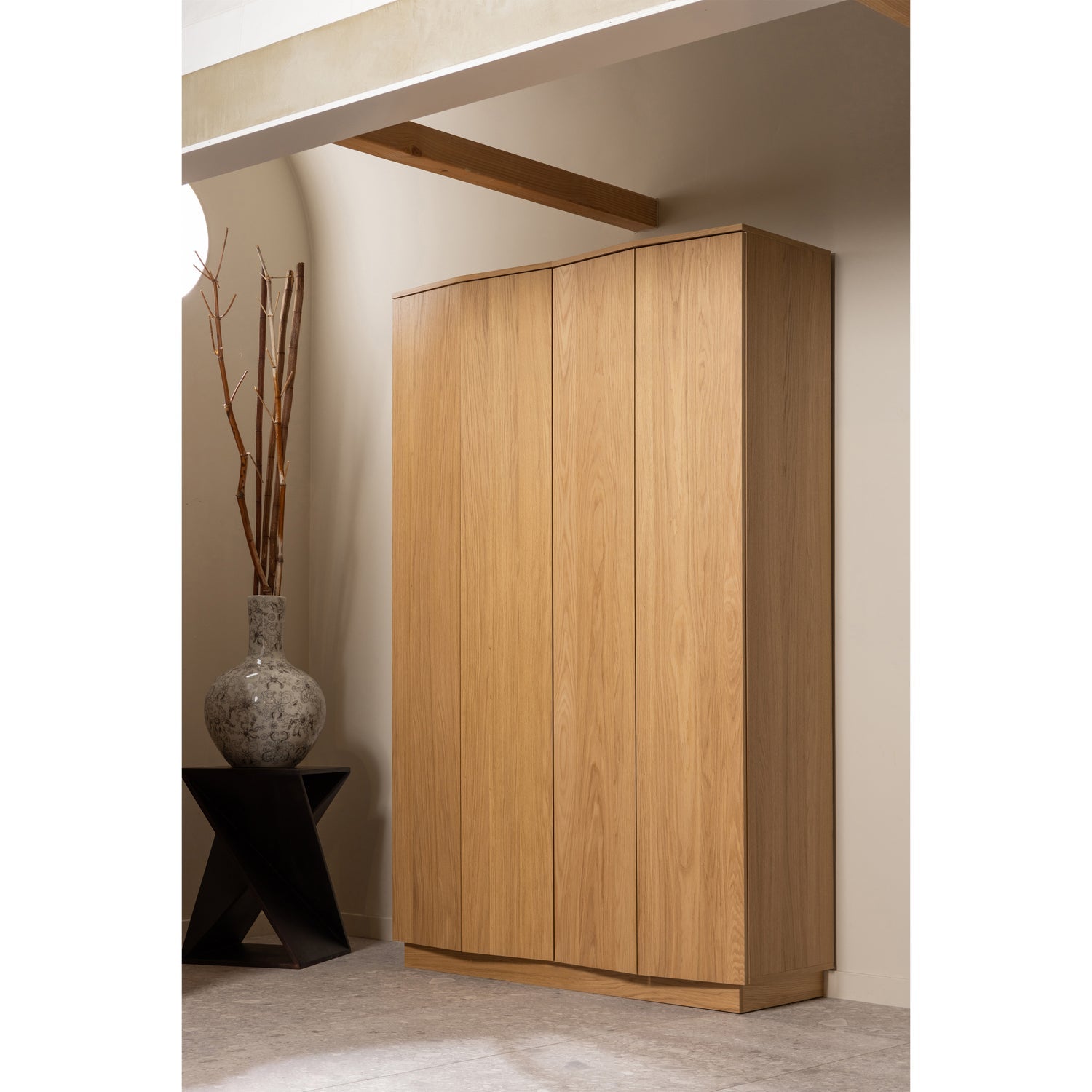 Ikem Bijzettafel Acacia Hout Donkerbruin