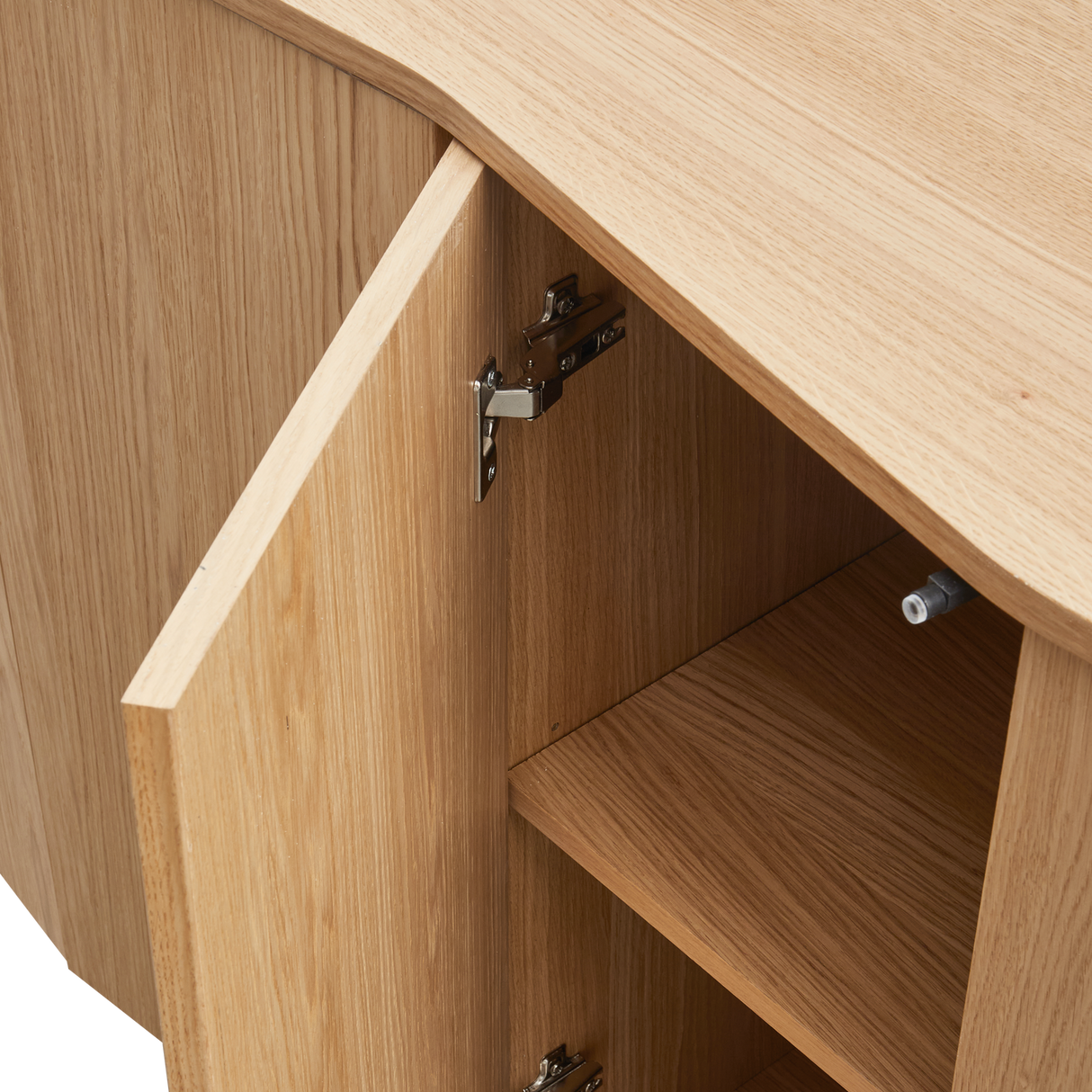 Zuma Dressoir 200 Cm Eiken Fineer Transparant [Fsc]