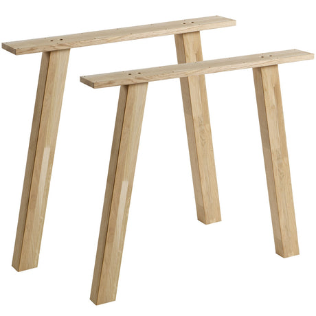 Set V 2 Tablo A Vorm Poot Eiken [Fsc] van WOOOD – Luxe comfort op maat van PureWonen. Vraag naar de beste prijs.
