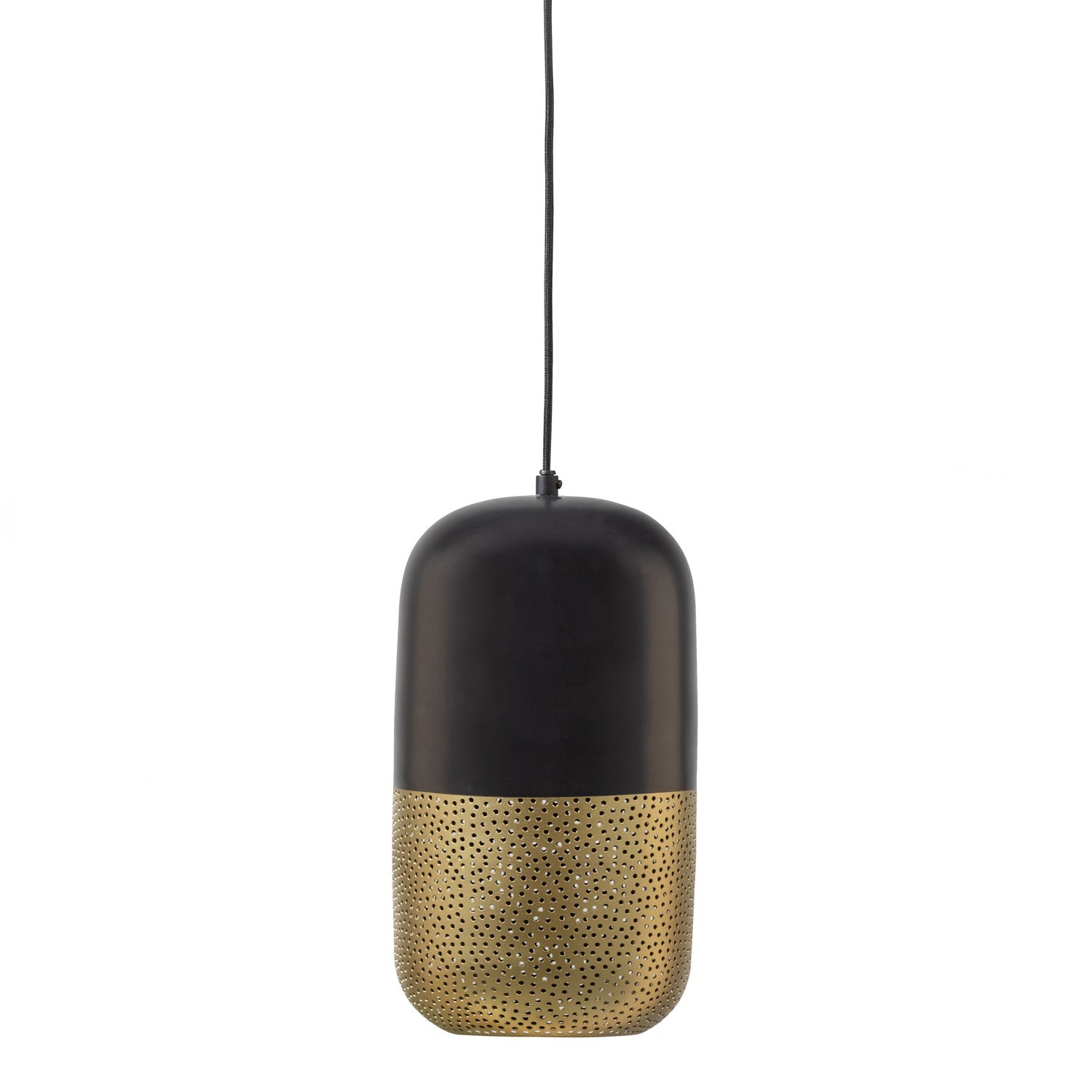 Tirsa Hanglamp 36 Cm Metaal Zwart Brass van WOOOD – Luxe comfort op maat van PureWonen. Vraag naar de beste prijs.