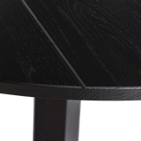 Rhonda Eettafel O129 Cm Blacknight [Fsc] van WOOOD – Luxe comfort op maat van PureWonen. Vraag naar de beste prijs.