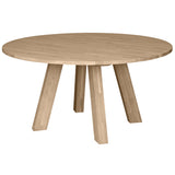 Rhonda Xl Eettafel O150 Cm Eiken Naturel [Fsc] van WOOOD – Luxe comfort op maat van PureWonen. Vraag naar de beste prijs.