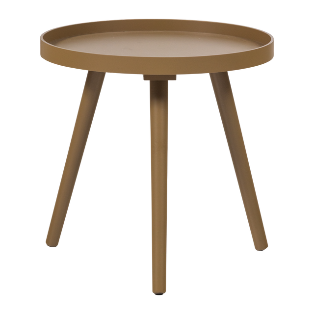 Sasha Bijzettafel O41 Cm Hout Honinggeel [Fsc]