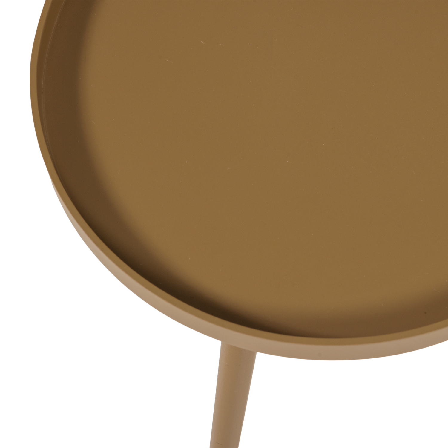 Sasha Bijzettafel O41 Cm Hout Honinggeel [Fsc]