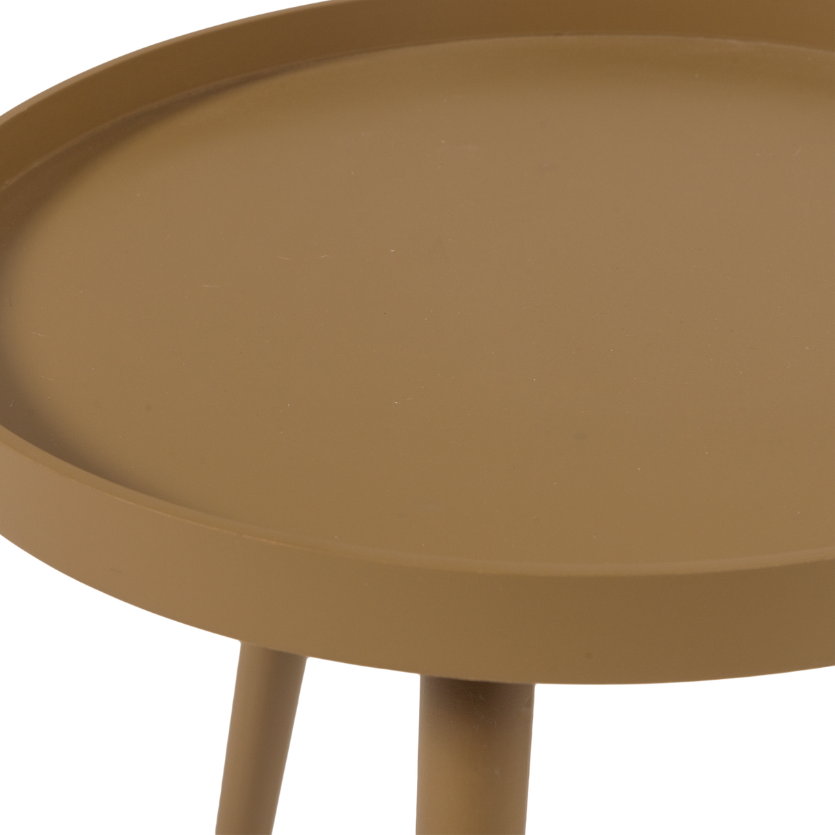 Sasha Bijzettafel O41 Cm Hout Honinggeel [Fsc]