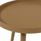 Sasha Bijzettafel O41 Cm Hout Honinggeel [Fsc]