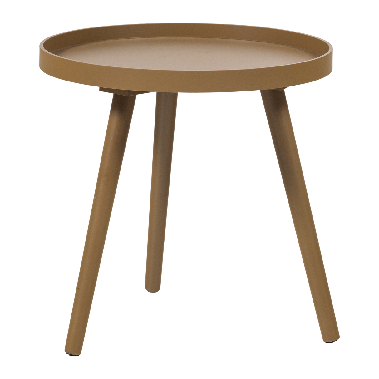 Sasha Bijzettafel O41 Cm Hout Honinggeel [Fsc]